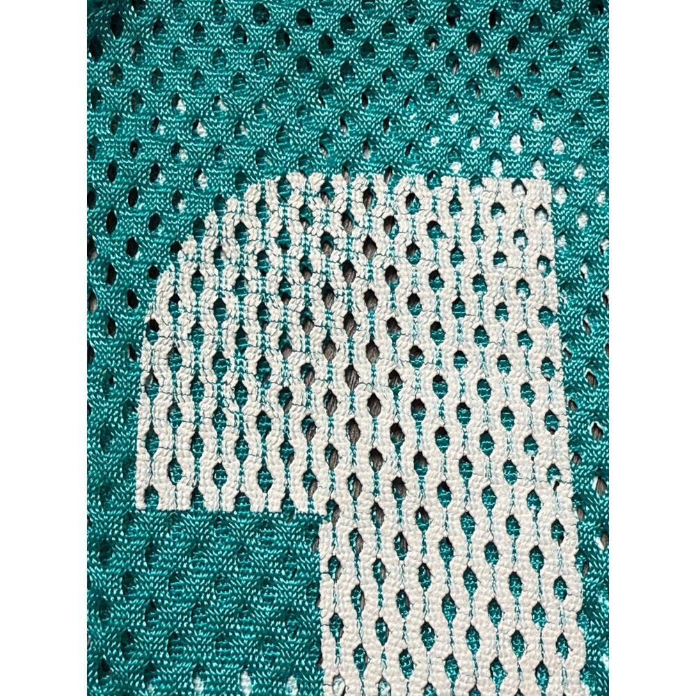 #61 MIAMI DOLPHINS GAME AQUA NIKE PRACTICE JERSEY sz 48 - Picture 4 of 9